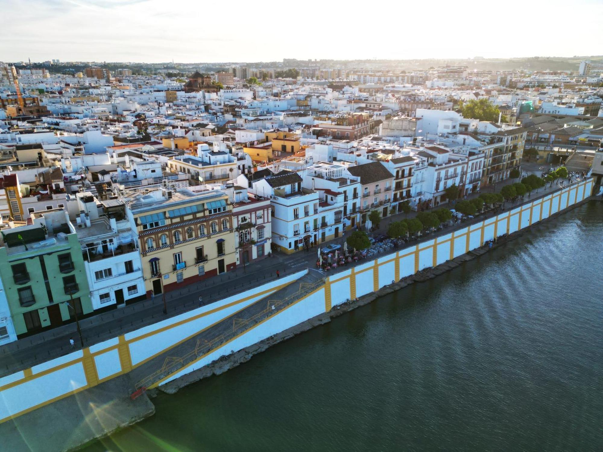 Wonderful Duplex In Calle Betis Apartman Sevilla Kültér fotó